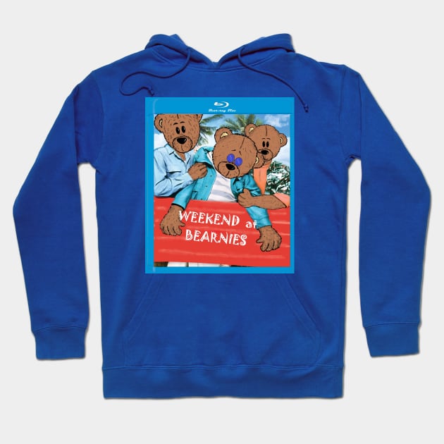 Weekend at BEARnies Hoodie by KJKlassiks